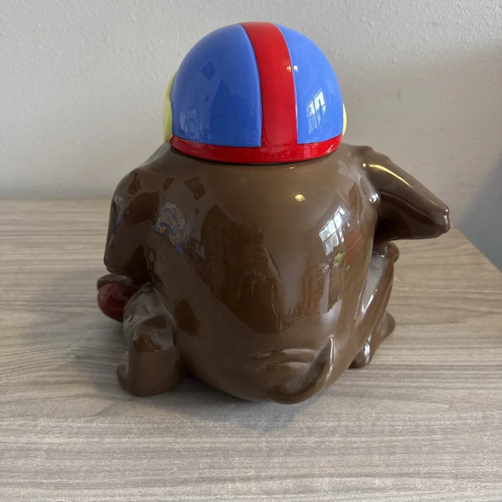 Vintage 1993 Football Tasmanian Devil Cookie Jar Large 9.5